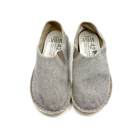 Vibae | Zuma Linen Slip On Sand Dollar Size Womens US 12 / Mens US 9 - Picture 9 of 11